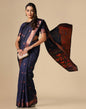 Dark Blue Silk Saree | Leemboodi