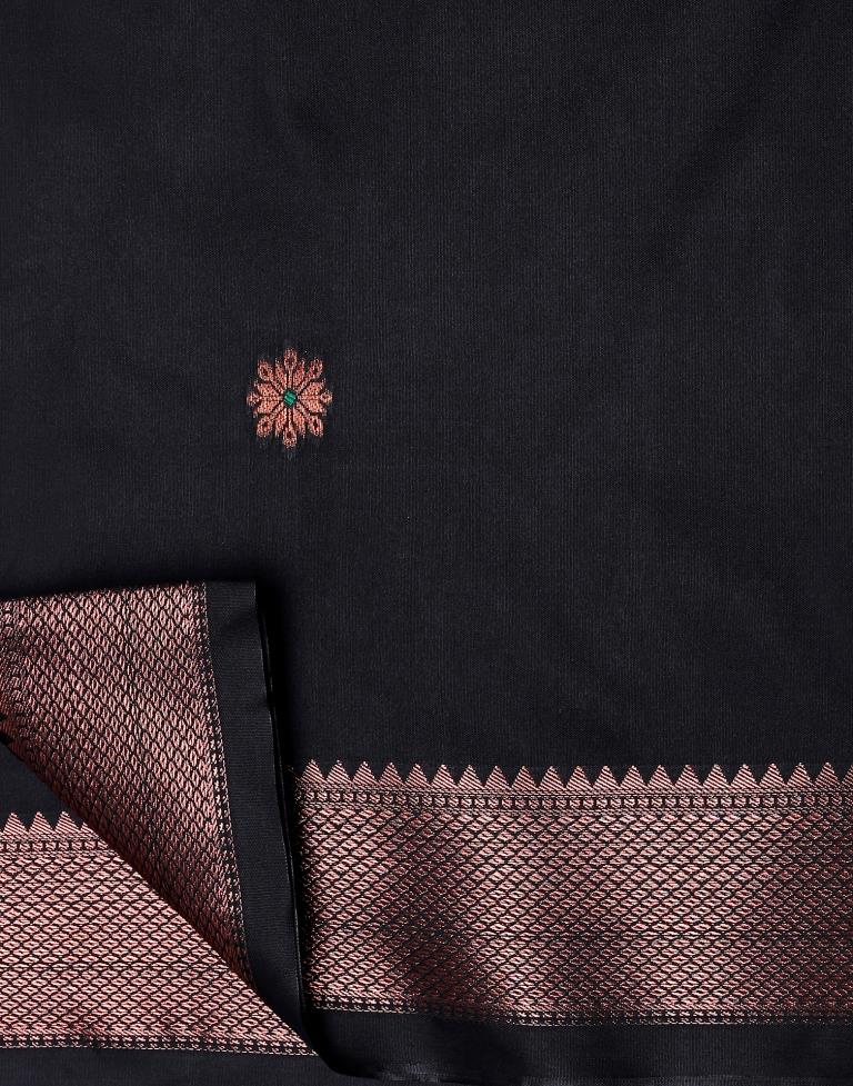 Black Silk Saree | Leemboodi