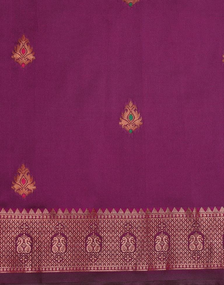 Purple Silk Saree | Leemboodi