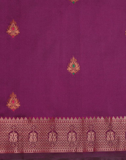 Purple Silk Saree | Leemboodi