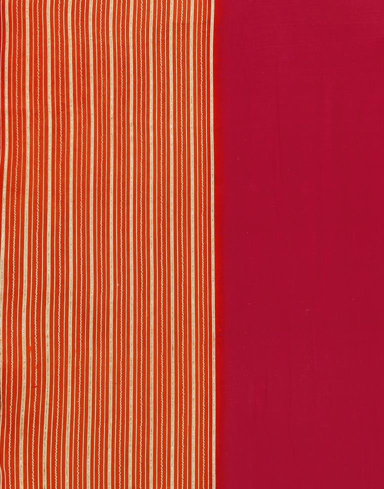 Maroon Georgette Saree | Leemboodi