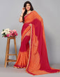 Maroon Georgette Saree | Leemboodi