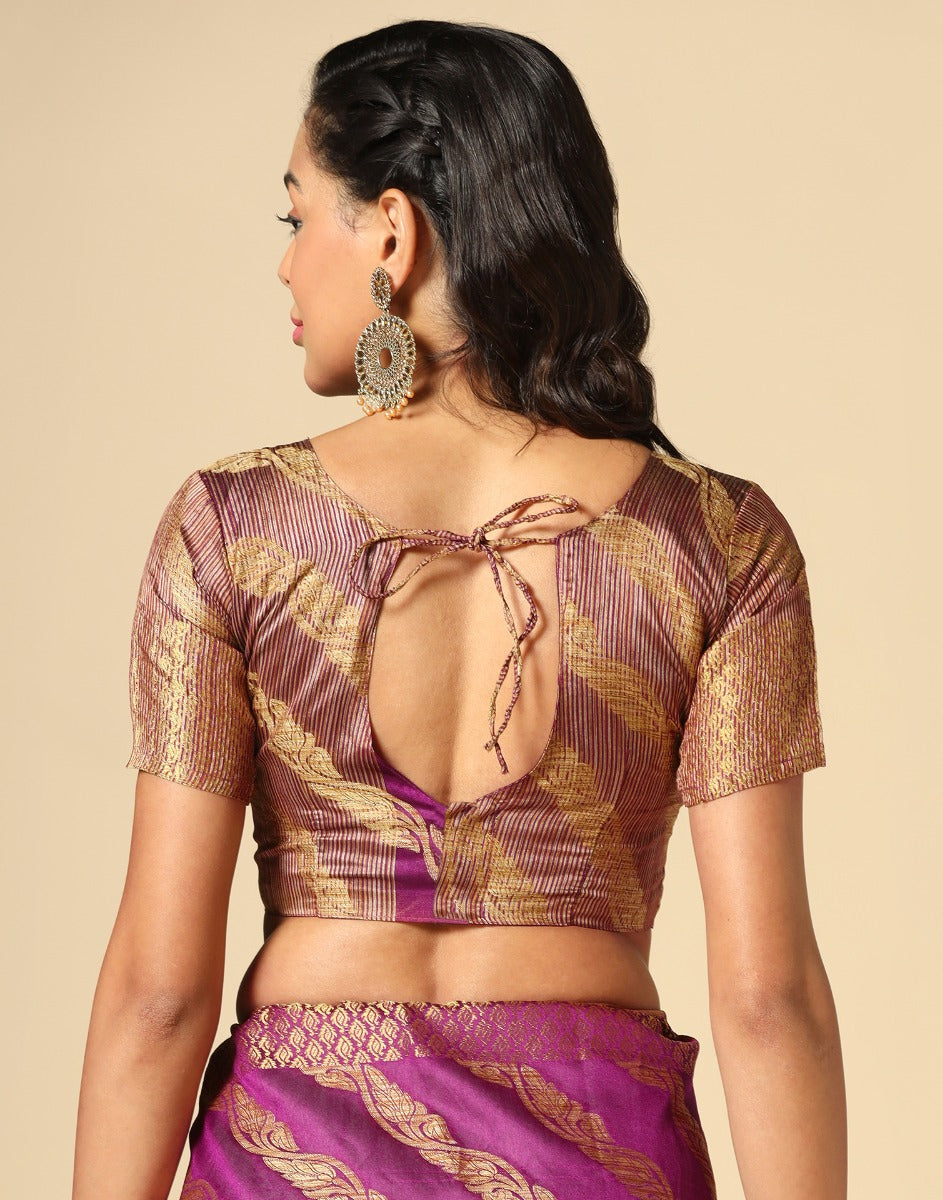 Purple Silk Saree | Sudathi