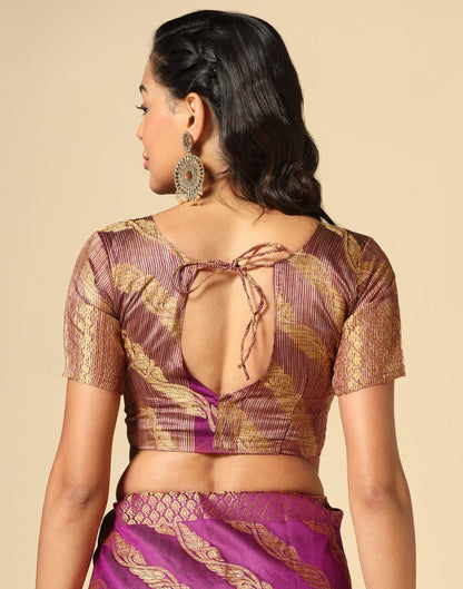 Purple Silk Saree | Sudathi