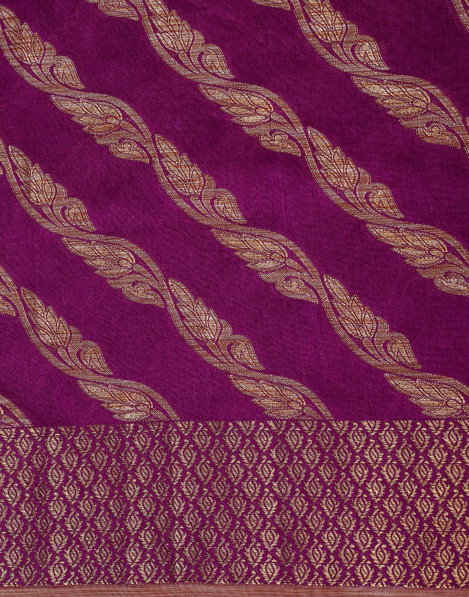 Purple Silk Saree | Sudathi