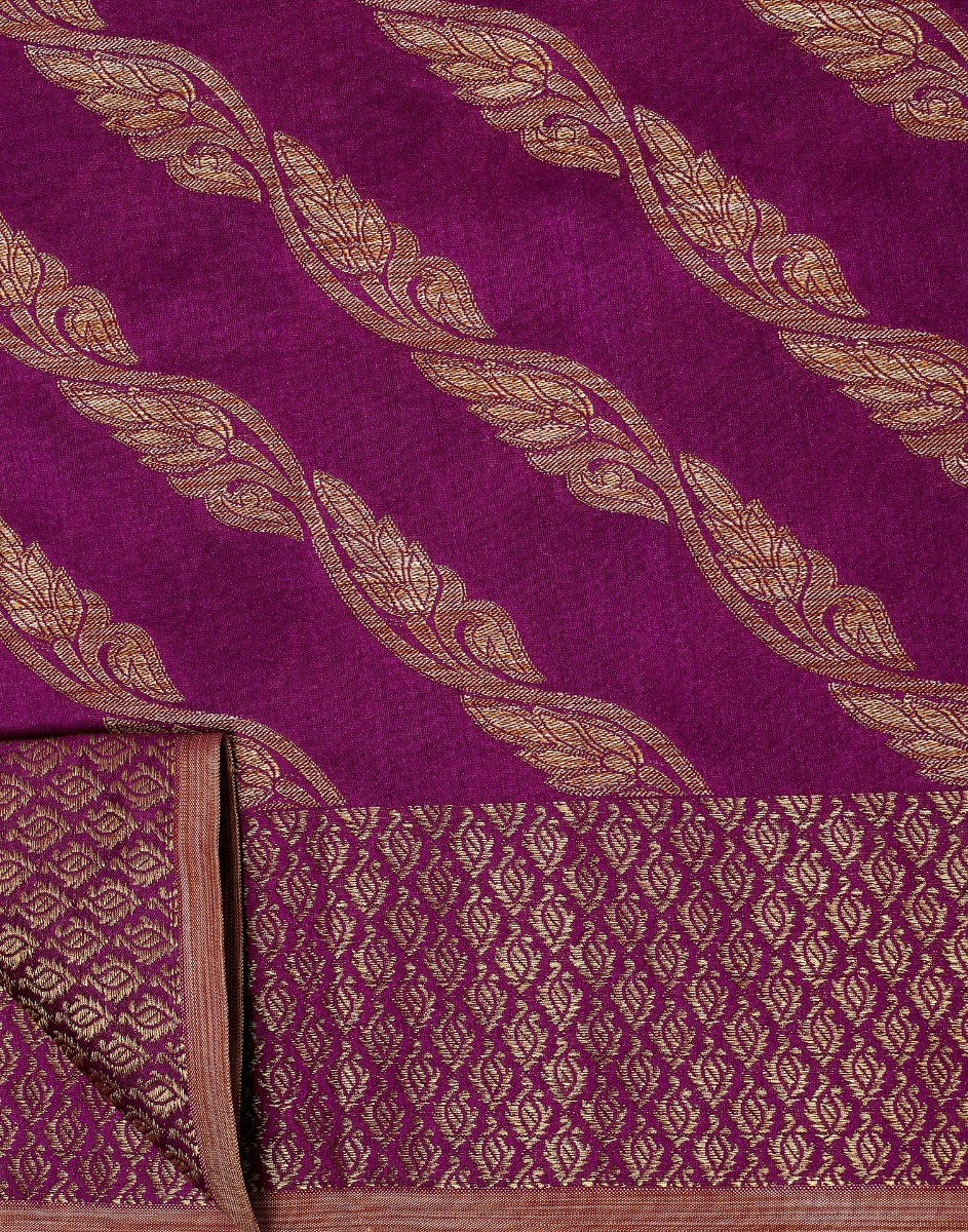 Purple Silk Saree | Sudathi