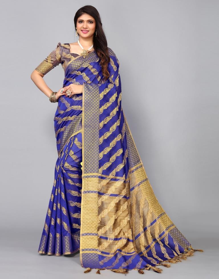 Blue Silk Saree | Sudathi
