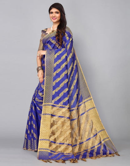 Blue Silk Saree | Sudathi