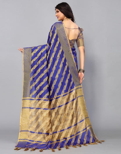Blue Silk Saree | Sudathi