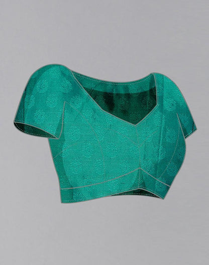 Rama Green Banarasi Silk Saree | Sudathi