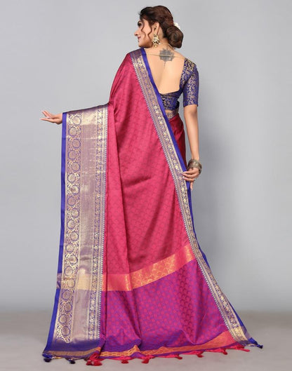 Purple Kanjivaram Silk Saree | Sudathi