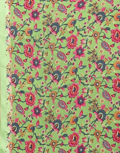 Light Green Georgette Saree | Sudathi