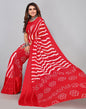 Red Georgette Saree | Sudathi