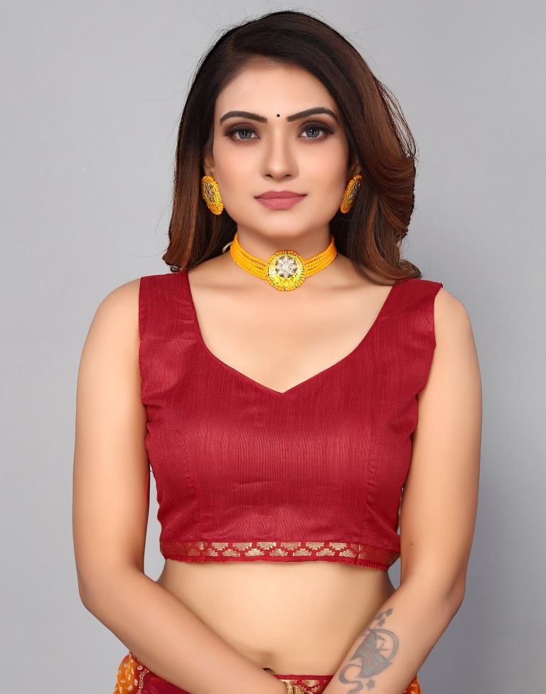 Light Brown Chiffon Saree | Sudathi