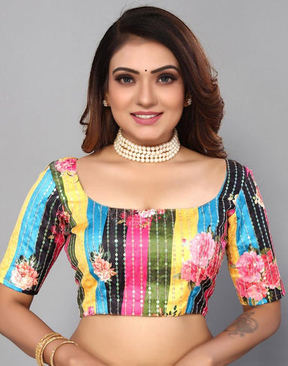 Hot Pink Georgette Saree | Sudathi