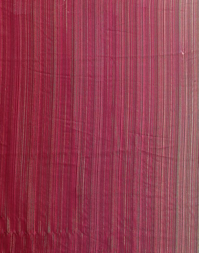 Hot Pink Georgette Saree | Sudathi