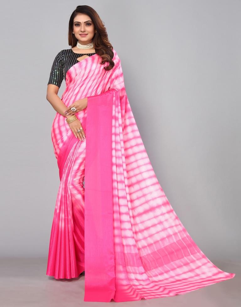Pink Silk Saree | Sudathi