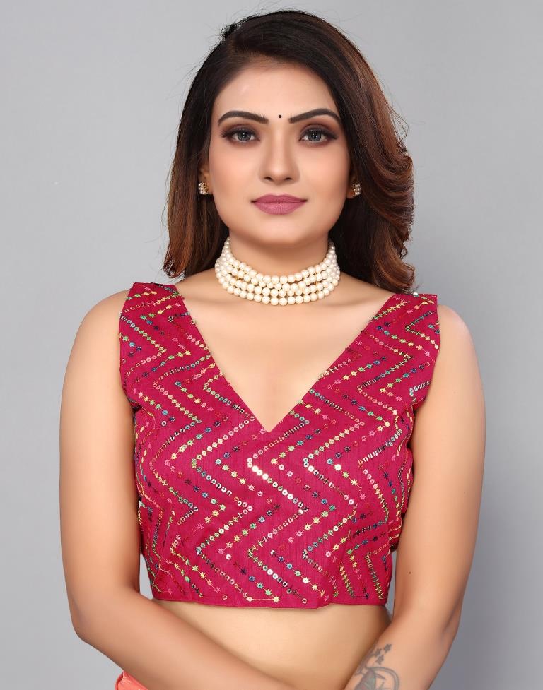 Pink Georgette Saree | Sudathi