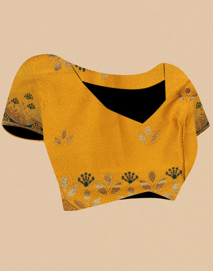 Green Silk Saree | Leemboodi