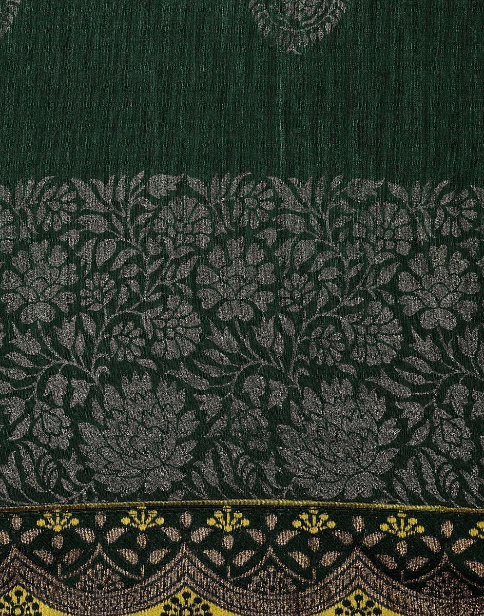 Green Silk Saree | Leemboodi