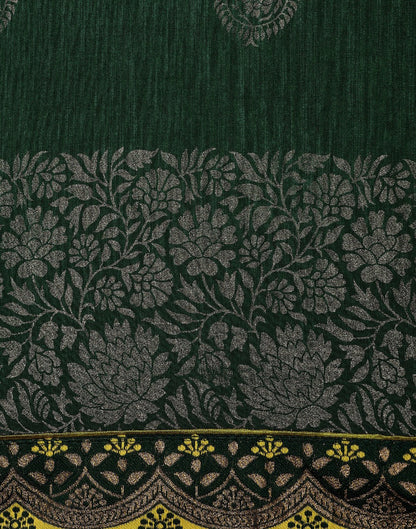 Green Silk Saree | Leemboodi