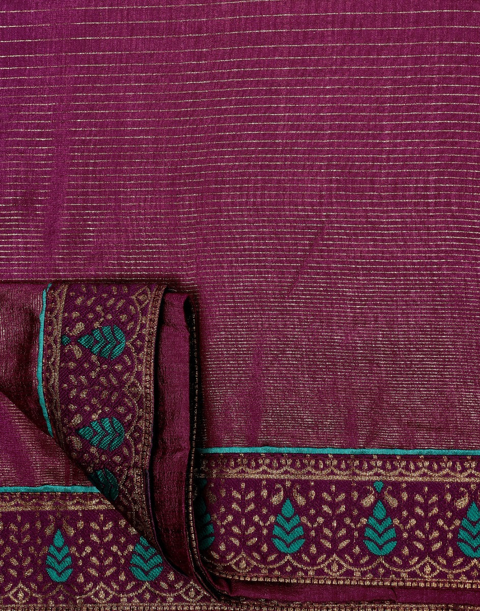 Purple Silk Saree | Leemboodi