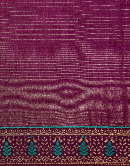 Purple Silk Saree | Leemboodi