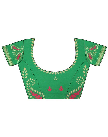 Hot Pink Silk Saree | Leemboodi