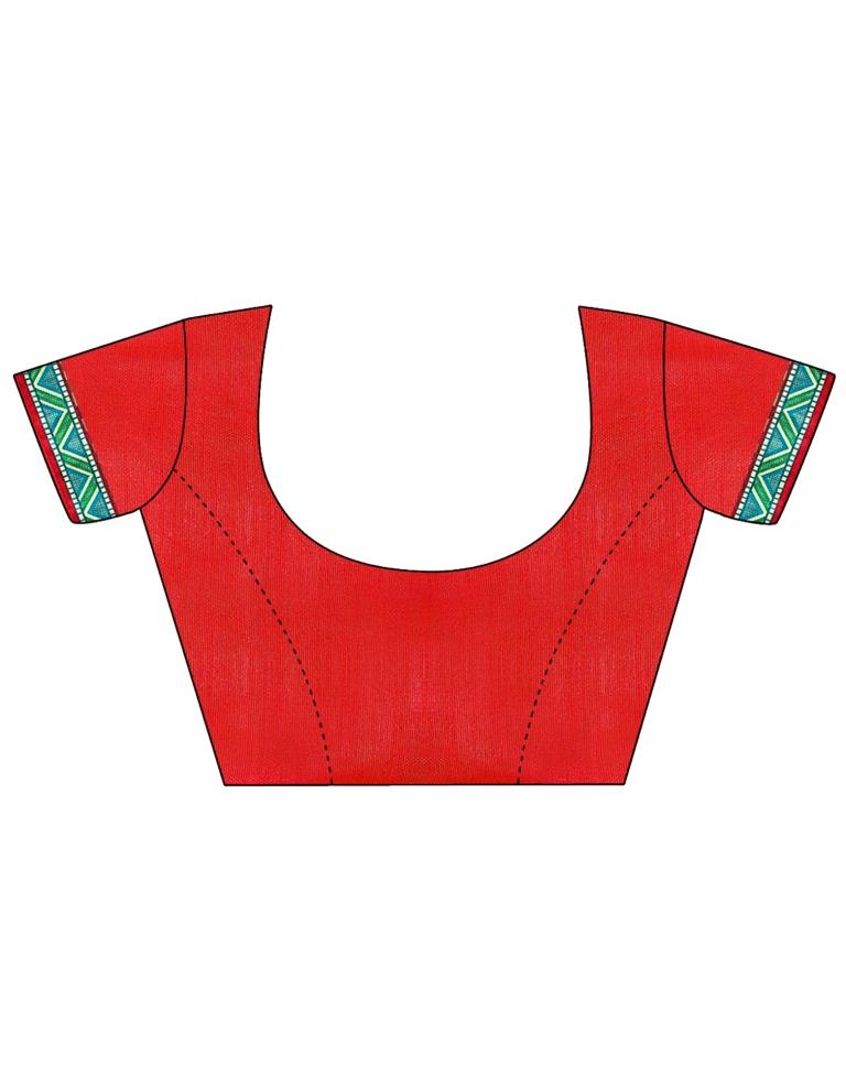 Green Georgette Saree | Sudathi