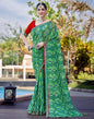 Green Georgette Saree | Sudathi