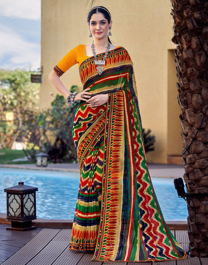 Multi Georgette Saree | Sudathi