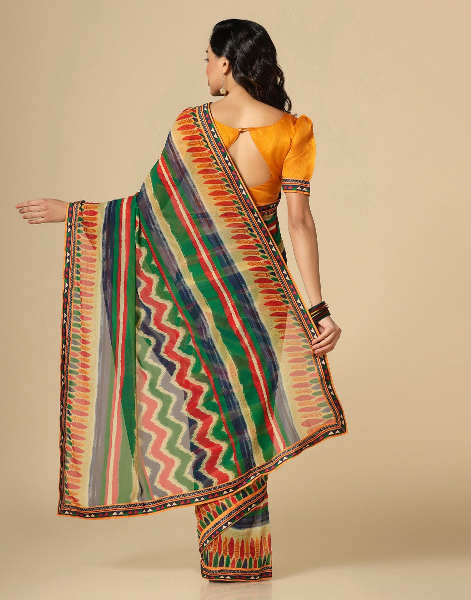 Multi Georgette Saree | Sudathi