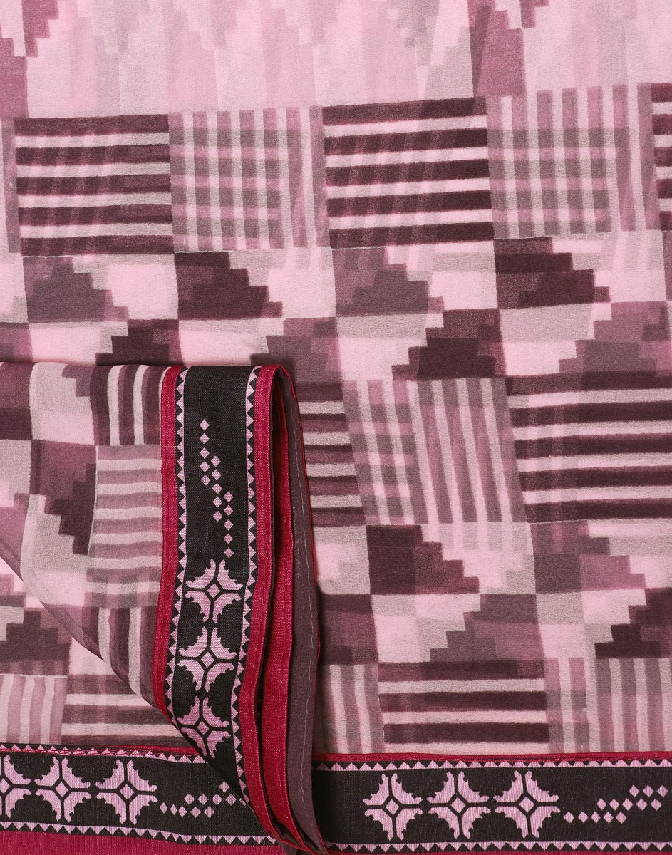 Light Purple Georgette Saree | Leemboodi