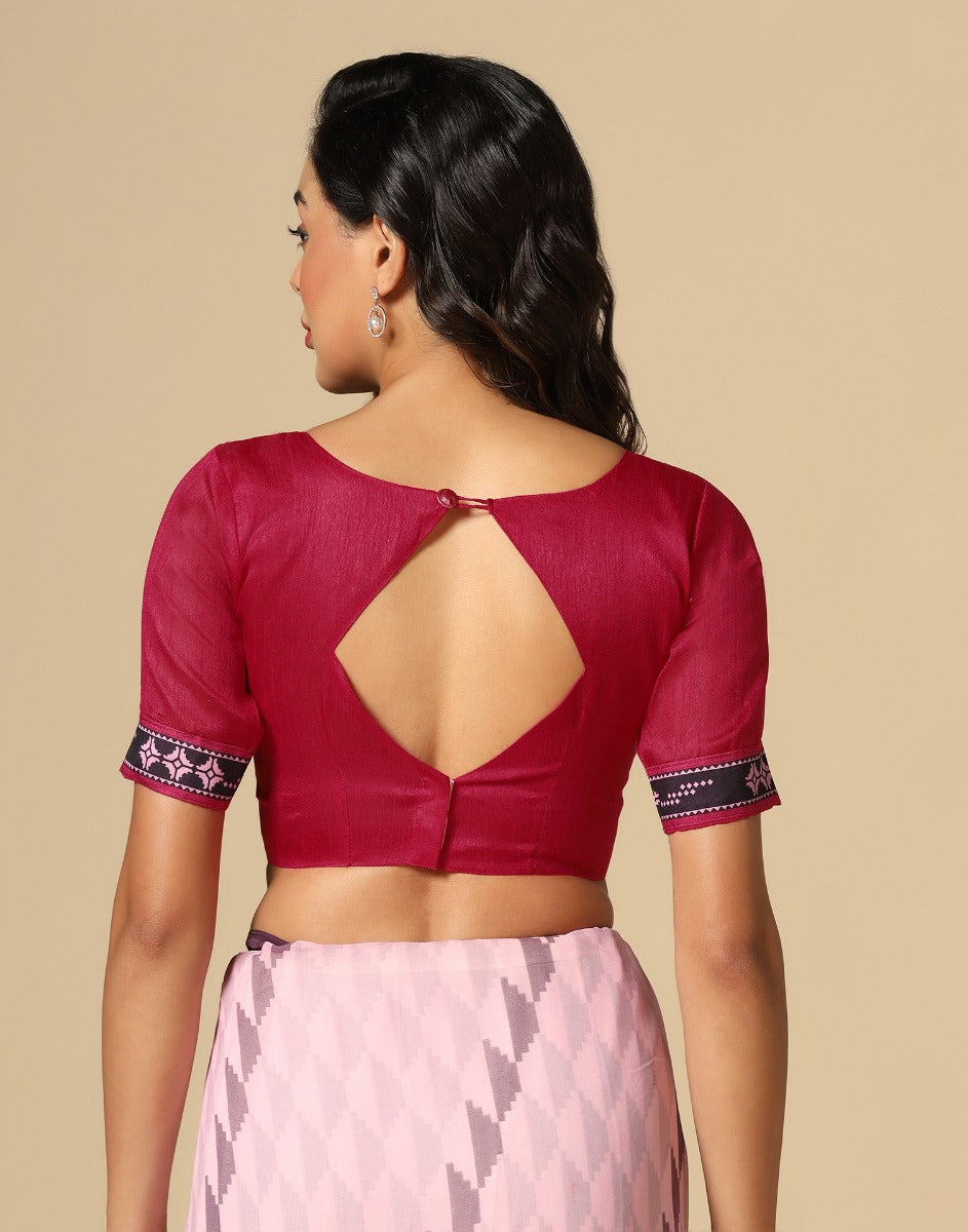 Light Purple Georgette Saree | Leemboodi