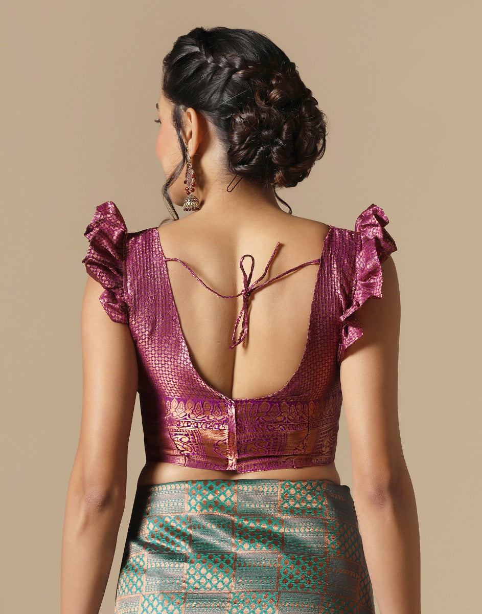 Rama Green Kanjivaram Silk Saree | Sudathi