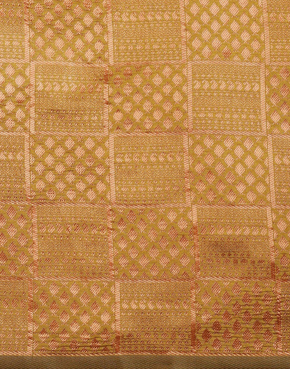 Mustard Kanjivaram Silk Saree | Sudathi