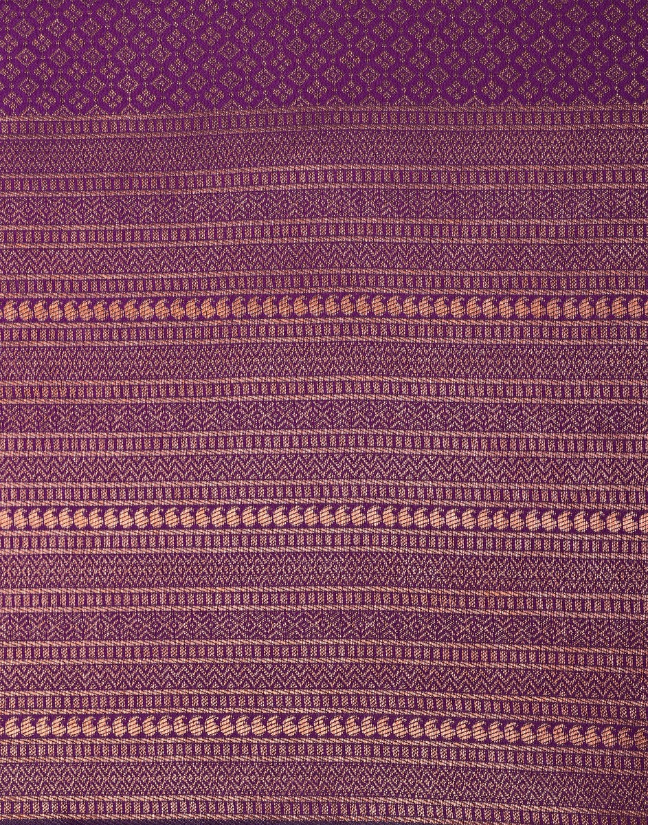Purple Kanjivaram Silk Saree | Leemboodi