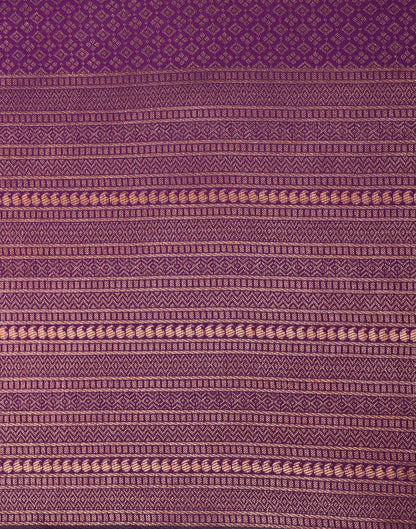 Purple Kanjivaram Silk Saree | Leemboodi
