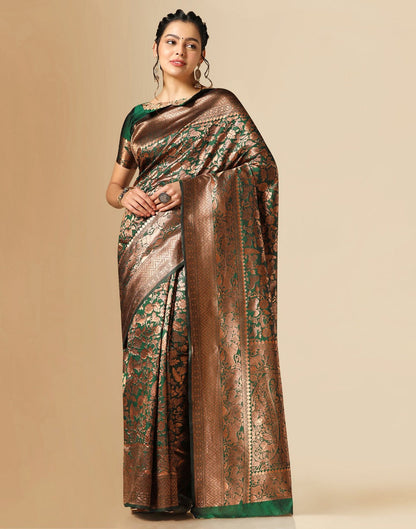Green Silk Saree | Sudathi