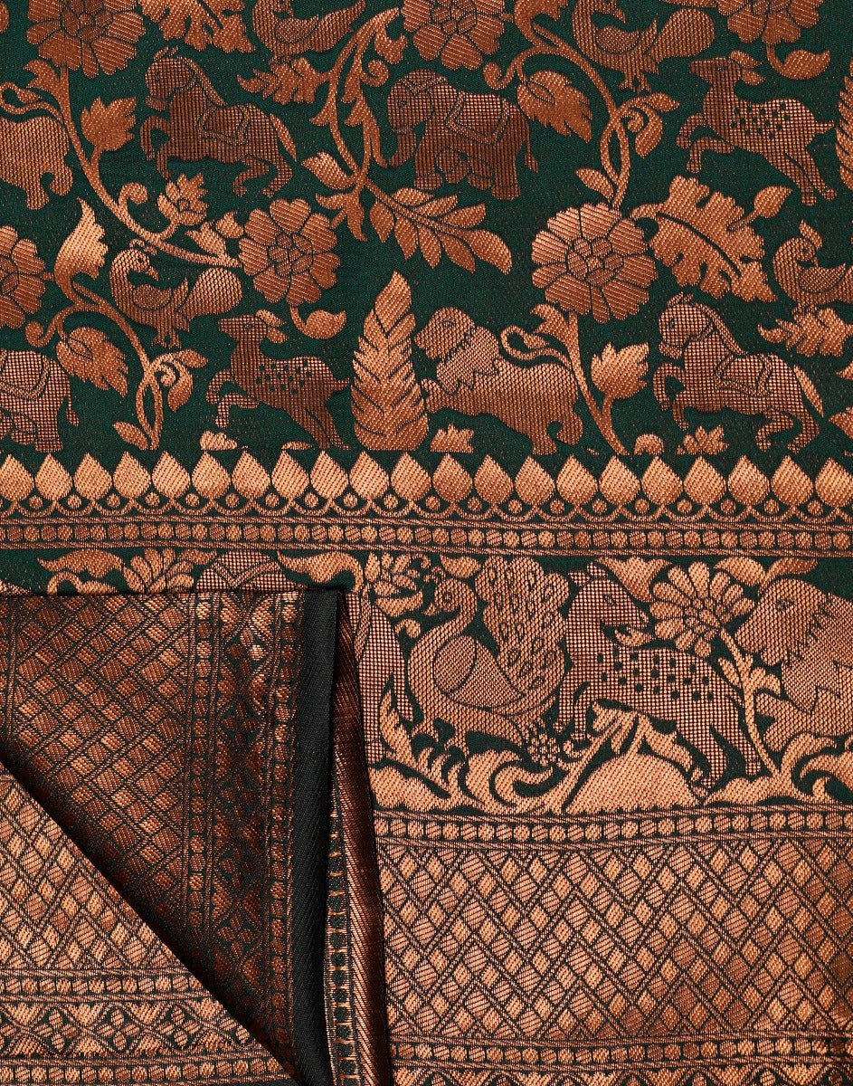 Green Silk Saree | Sudathi