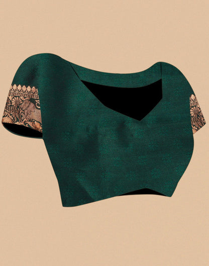 Green Silk Saree | Sudathi