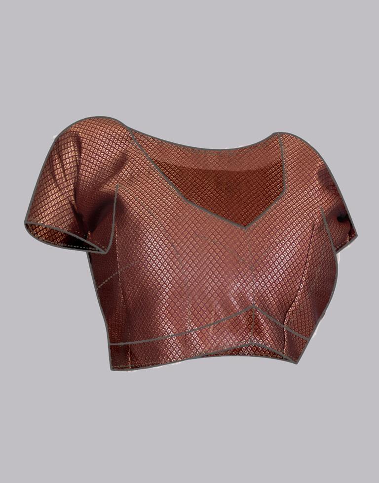 Maroon Silk Saree | Leemboodi