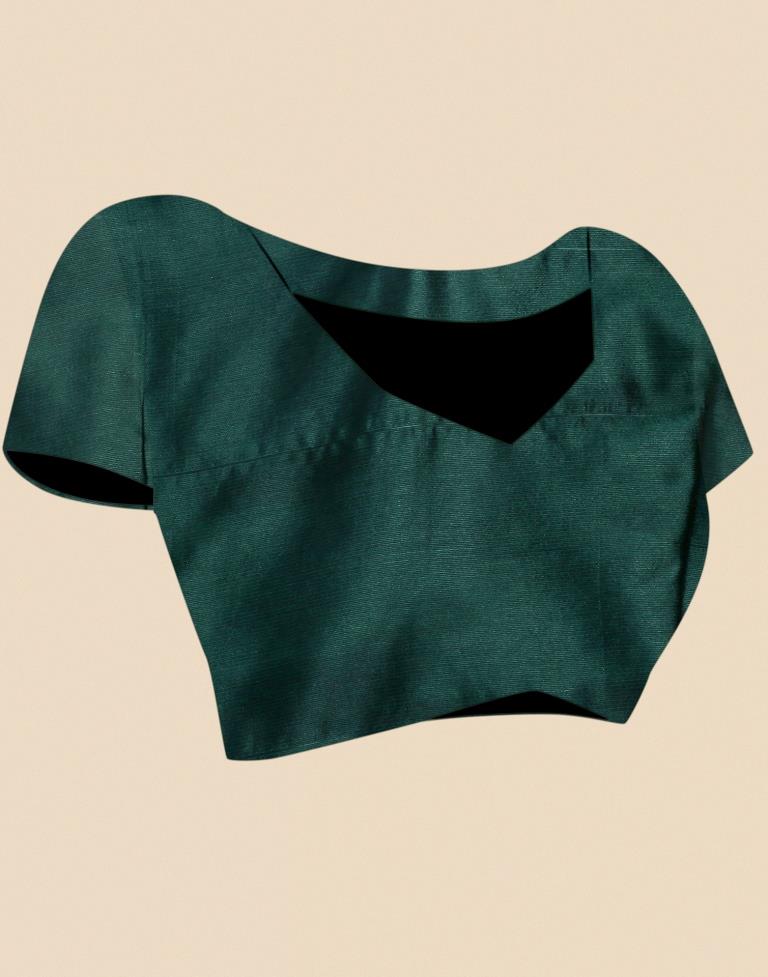 Maroon Silk Weaving Saree