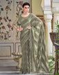 Light Green Georgette Sequence Saree | Leemboodi