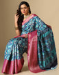 Blue Silk Saree | Leemboodi