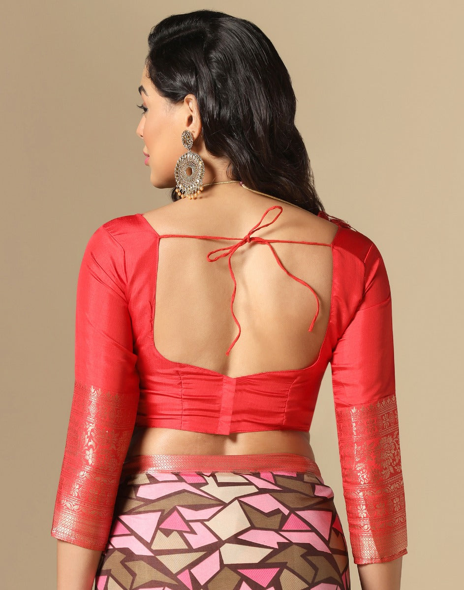 Multicoloured Silk Saree | Leemboodi