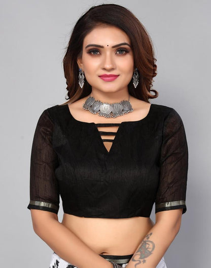 White Chiffon Saree | Sudathi