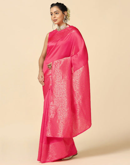 Pink Silk Saree | Sudathi