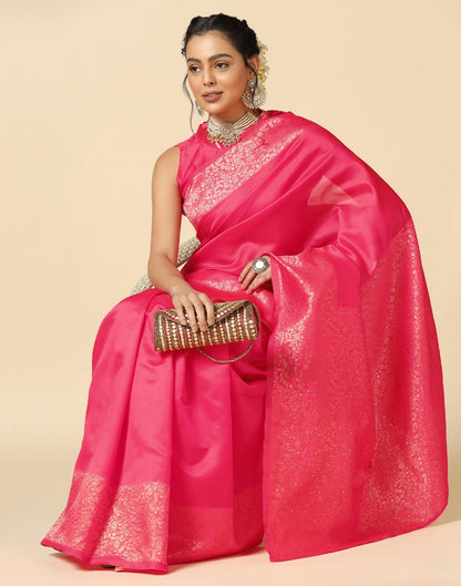 Pink Silk Saree | Sudathi