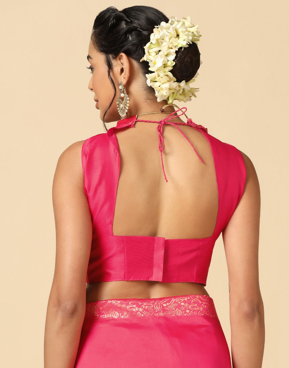 Pink Silk Saree | Sudathi